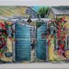 THE WELCOMING COMMITTEE, Harbor Island, the Bahamas by Lalita L. Cofer original sold - Signed limited edition prints are available, please use the Pay Pal button on the page to purchase and then email the artist with the title of the print you wish to have sent to you.
