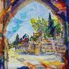 THE POINTED ARCH, ISLD OF RHODES, GREECE by Lalita L. Cofer