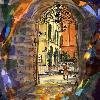 DANTE'S PORTAL #II, ROME, ITALY by Lalita L. Cofer -signed limited edition print  includes shipping $69.00