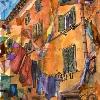 LAUNDRY DAY, NAPLES, ITALY by Lalita L. Cofer -signed limited edition print  includes shipping $69.00
