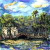 THE BOAT HOUSE, VILLA VIZCAYA, CORAL GABLES, FL by Lalita L. Cofer
Original SOLD
Prints:1 matted 16x20" $50.00
2 prints $75.00 Please email title of print when using Pay Pal button to order prints
Includes shipping in US, out of US shipped in a tube  with no matt included.